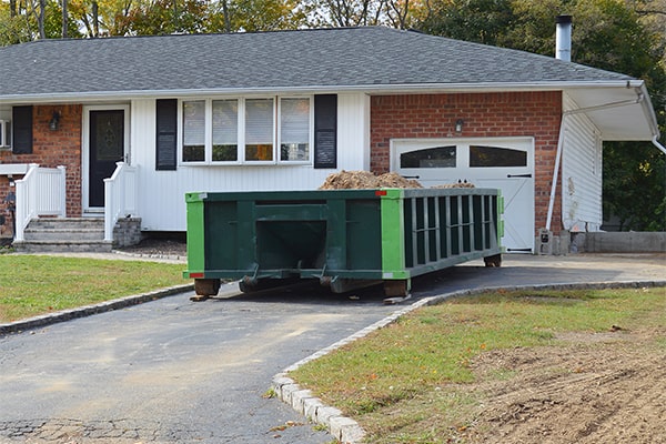 you can rent a residential dumpster for up to 7 days, with options for longer rentals if needed